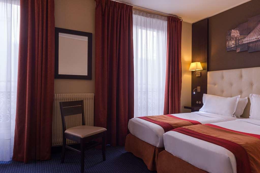Hotel Paix Republique Párizs Szoba fotó